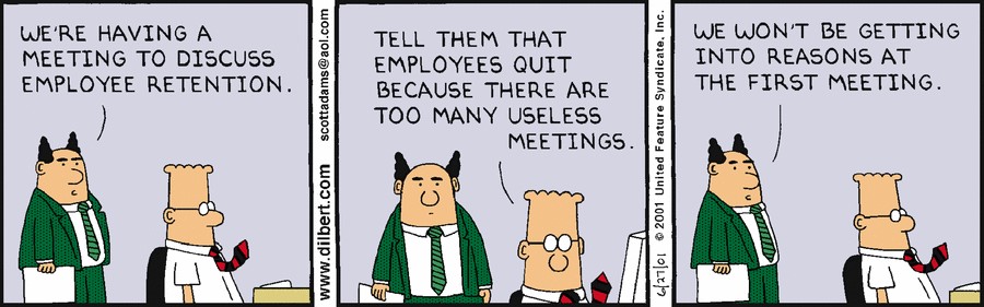 New Employee Dilbert